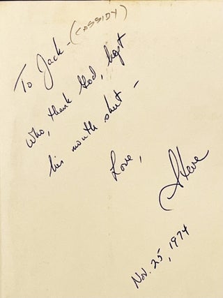 Sondheim & Co. (INSCRIBED by Sondheim)