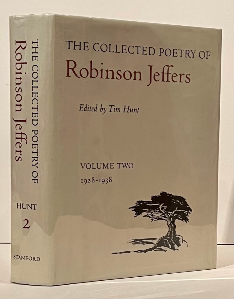 Item #21299 The Collected Poetry of Robinson Jeffers 1928 - 1938 (Volume Two). Robinson Jeffers, Tim Hunt.