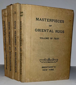 Item #21309 Masterpieces of Oriental Rugs (Text Volume + 3 Portfolios). Werner Grote-Hasenbalg