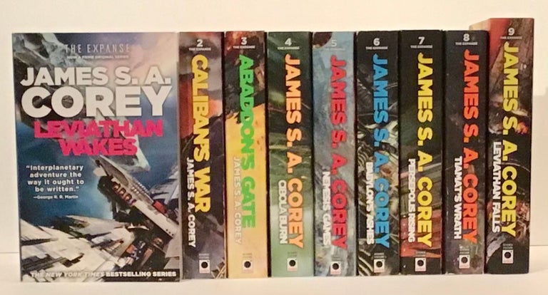 Item #21404 The Expanse Series (Volumes 1 - 9) [plus] Memory's Legion: The Complete Expanse Story Collection. James S. A. Corey.