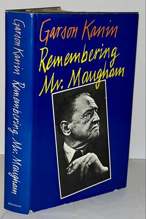 'Cast of Characters: Stories of Broadway and Hollywood' plus 'Remembering Mr. Maugham' plus 'It Takes a Long Time to Become Young' (Three books, each INSCRIBED, together with 5 TLS from Kanin to actor Lon McCallister)