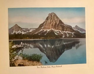 Scenes in Glacier National Park Montana: Hand Colored Pictures