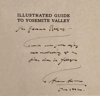Illustrated Guide to Yosemite Valley (INSCRIBED by Ansel Adams)