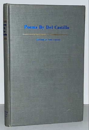 Item #21638 Poems (INSCRIBED). Del Castillo