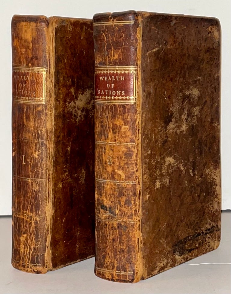 Item #21779 An Inquiry Into The Nature And Causes Of The Wealth Of Nations (Vol I & II only). Adam Smith.