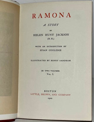 Ramona: A Story