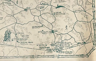 Map and Historical Data on the Great Southwest's Lost Mines