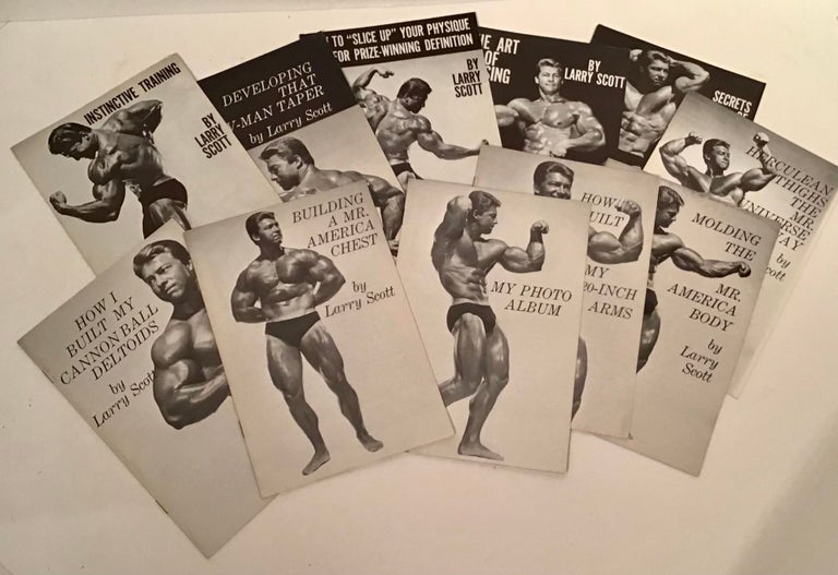 Item #21850 Larry Scott Bodybuilding (11 titles). Larry Scott.
