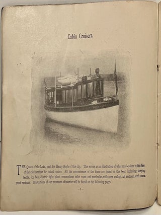 Pope Boat Company: Designres and Builders of Water Craft of Every Description - Gasoline, Steam and Sail