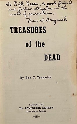 Treasures of the Dead (INSCRIBED to Rick Reese)