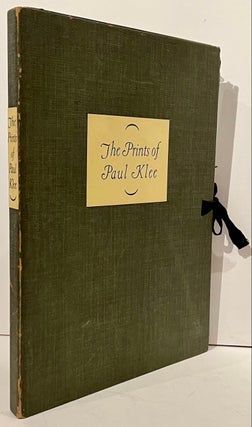 Item #21885 The Prints of Paul Klee. James Thrall Soby