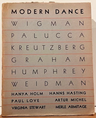 Item #21901 Modern Dance (with SIGNED lithograph by Elise). Virginia Stewart, Merle Armitage,...