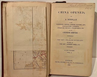 Item #21926 China Opened; or, A Display of the Topography, History, Customs, Manners, Arts,...