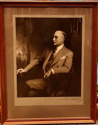 Item #21960 Photograph of Portrait of U.S. Ambassador to Soviet Union Joseph E. Davies. Francis...