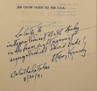 Jim Crow Guide to the U.S.A.: The Laws, Customs and Etiquette Governing the Conduct of Nonwhites and Other Minorities as Second-Class Citizens