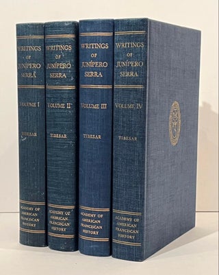 Item #22028 Writings of Junipero Serra (4 volumes). Junipero Serra, Antonine Tibesar