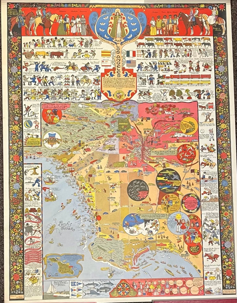 Los Angeles (Carte/Map. Jo J. Mora.