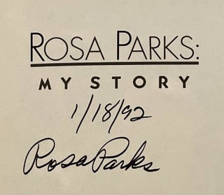 Rosa Parks: My Story (INSCRIBED)