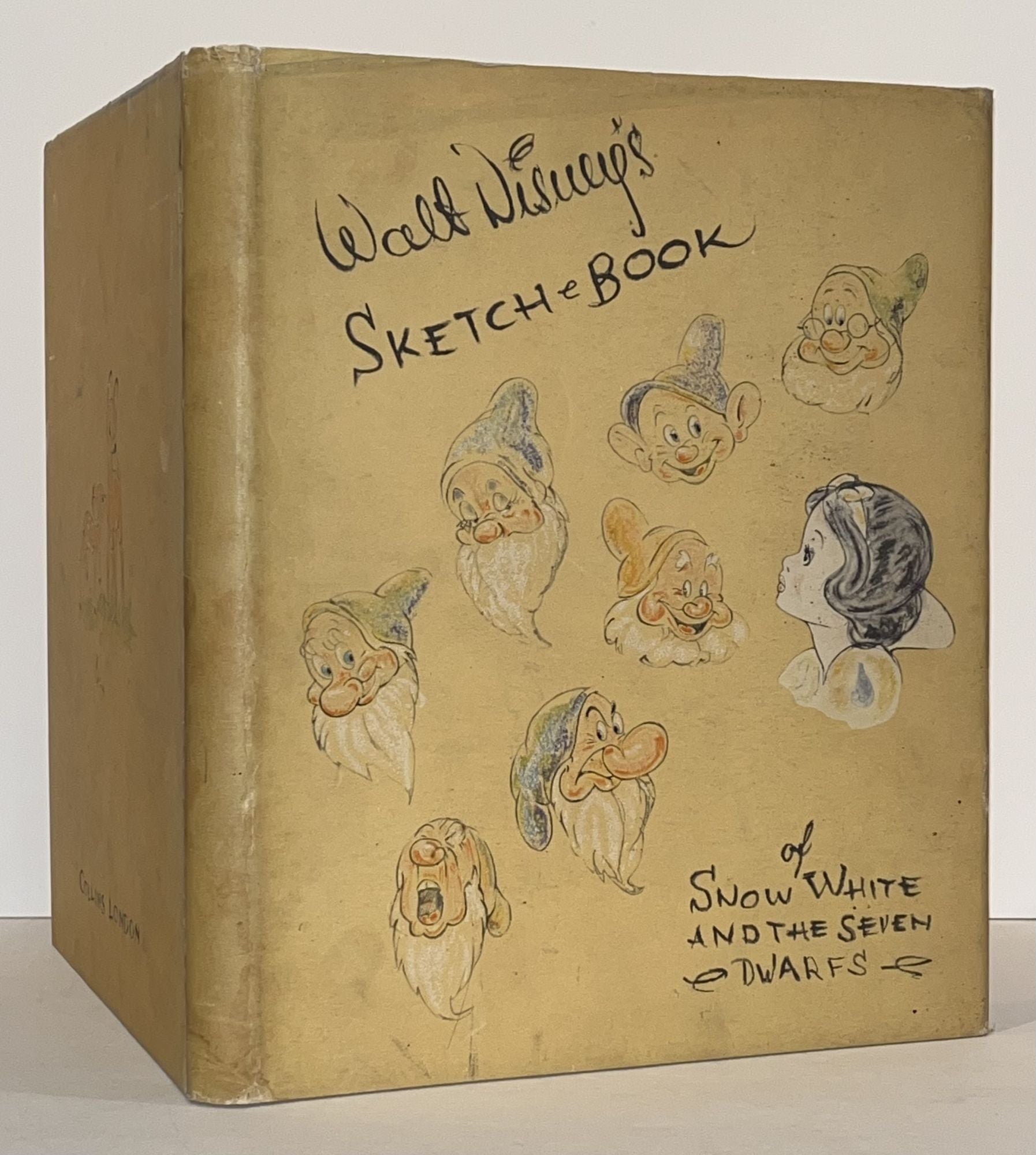 Walt Disney's Sketch Book of Snow White and the Seven Dwarfs by Walt Disney  on Carpe Diem Fine Books