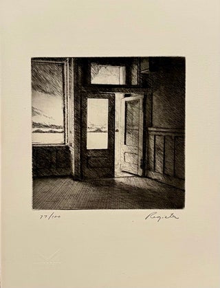 Item #22088 John Register (SIGNED, with original signed & numbered etching). Barnaby III Conrad,...
