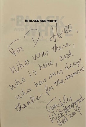 In Black and White; The Life of Sammy Davis, Jr. (INSCRIBED)