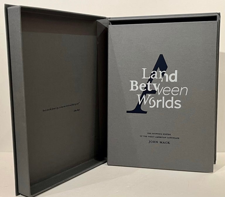 Item #22128 A Land Between Worlds: The Shifting Poetry of the Great American Landscape (SIGNED)