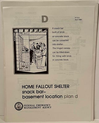 Item #22154 [Collection of 10 FEMA documents pertaining to fallout shelter consruction