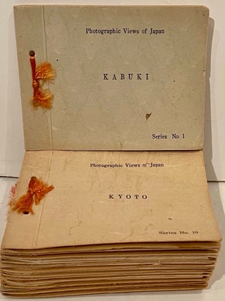 Item #22275 Photographic Views of Japan (10 volumes). Francis Haar