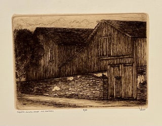 Two Etchings of Monterey Scenes (SIGNED)