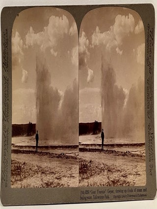 Boxed Set of 30 Yellowstone National Park Stereoviews (with scarce textbook & map)