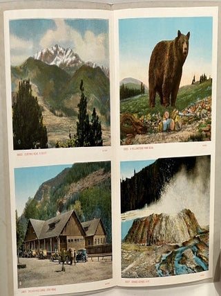 Scenic Gems of Yellowstone National Park: 24 Colored Views (Series C, E, F, G); Gems of Yellowstone National Park (Series D)
