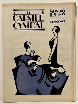 Carmel Cymbal Oct. 27 & Nov. 10, 1926 (two issues)