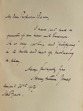 Essays of Ralph Waldo Emerson with preface by Thomas Carlyle (INSCRIBED Association copy)