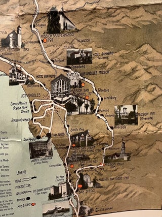 California's Old Mission Scenic Tour By Motor or Rail