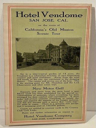 California's Old Mission Scenic Tour By Motor or Rail