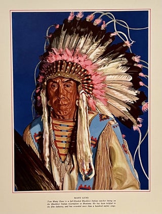 Blackfoot Indians of Glacier National Park