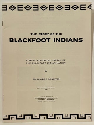Blackfoot Indians of Glacier National Park