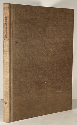 Item #23216 John Henry Nash Printer: Legend and Fact in the Development of a Fine Press,...