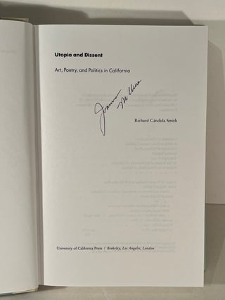 Utopia and Dissent. Art, Poetry, and Politics in California