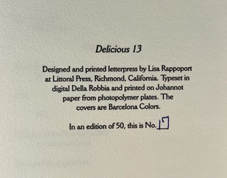 3 Publications - Delicious 13; Prisoners of the Earth; The Other Woman