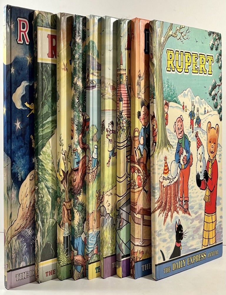 Rupert. The Daily Express Annual (9 annuals