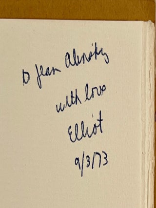 To Mary (after eight