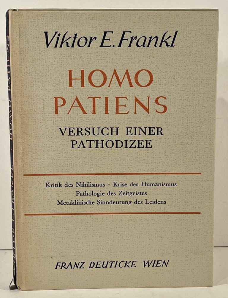 Homo Patiens. Versuch einer Pathodizee