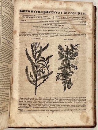 The Botanico-Medical Recorder: Or Impartial Advocate of Botanic Medicine, and the Principles Which Govern the Botanico-Medical Practice (Vol. VI)