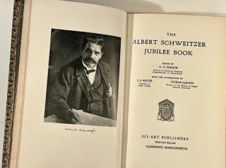 The Albert Schweitzer Jubilee Book (Royal Deluxe edition)
