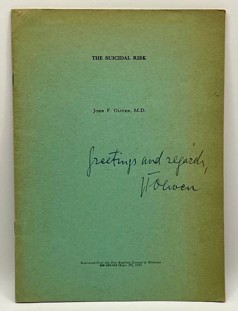 The Suicidal Risk: Its Diagnosis and Evaluation (INSCRIBED