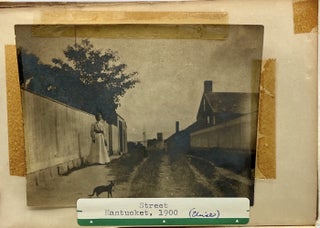 Nantucket Scraps: Being the Experiences of an Off-Islander, in Season and Out of Season, Among a Passing People (association copy with three original photographs)