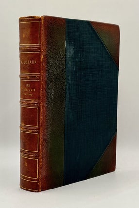 Item #23513 Les États-Unis en 1900. Auguste Lutaud