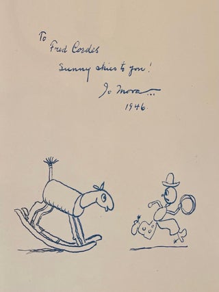 Trail Dust and Saddle Leather (INSCRIBED, with original drawing)