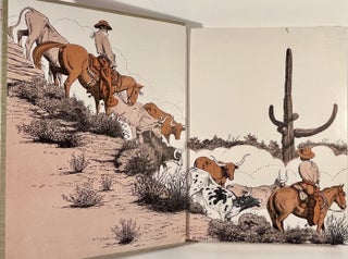 Trail Dust and Saddle Leather (INSCRIBED, with original drawing)